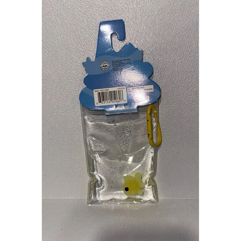 NEW Taba Squishy Water Pets Fish Fidget Toy with clip
